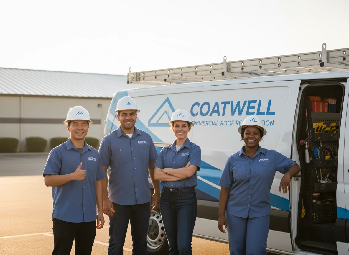 Commercial roof coating company in Keswick, VA